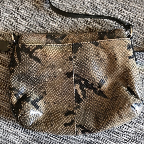 Coach Snake/Python Cross Body - small (10”) - Picture 3 of 4